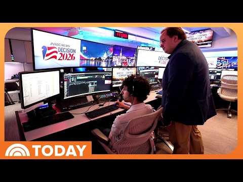 Go Behind the Scenes of NBC News’ Decision Desk