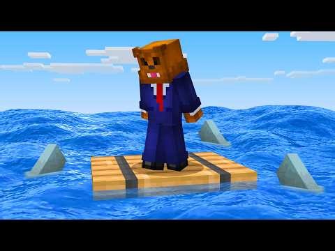 Minecraft, But it's Only ONE RAFT