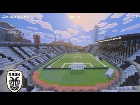Toumpa Stadium PAOK - Minecraft (Γήπεδο Τούμπας Στάδιο ΠΑΟΚ)