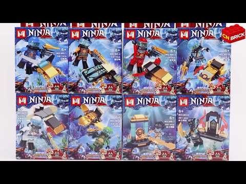 8 LEGO Ninjago Sets Became Two Giant Snake Bosses Mg380 Unoffical