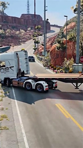 Realistic Highway Car Crashes #309