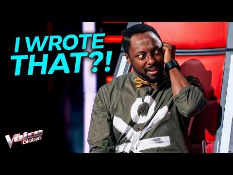 Singing BLACK EYED PEAS BIGGEST Hits in Front of will.i.am?! These Covers Hit Different | The Voice