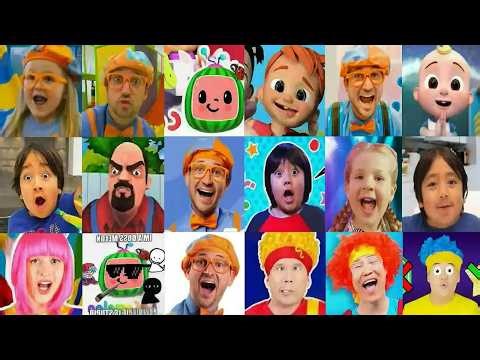 Cocomelon & Blippi & Ryan’s World & D Billions - KulikiTaka ti №167