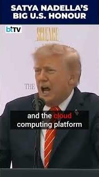 Trump Honours Microsoft CEO Satya Nadella With National Medal Of Technology And Innovation