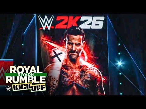 CM Punk revealed as WWE2K26 cover Superstar: Royal Rumble 2026 Kickoff highlights