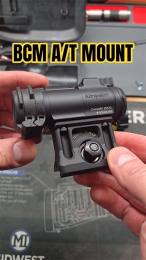 The Best Red Dot Mount Ever Made? BCM A/T Optics Mounts