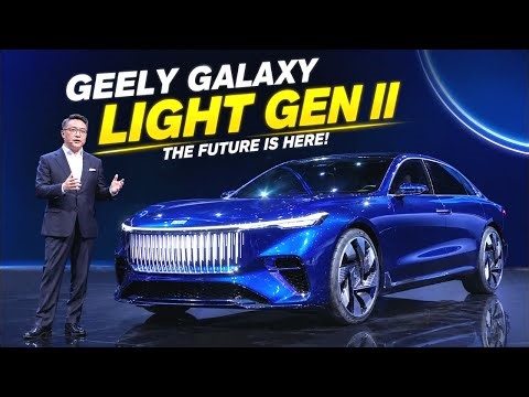 Geely Galaxy Light Gen II First Look at Beijing Auto Show