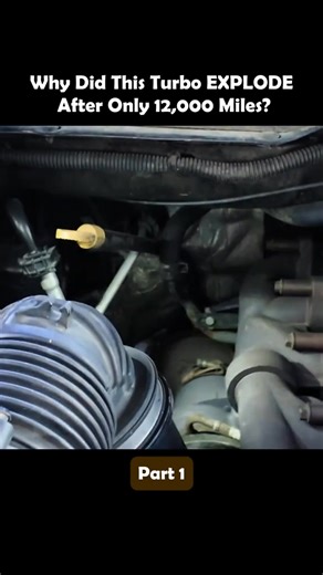 Why Did This Turbo EXPLODE After Only 12,000 Miles Part 02 #diy #tipoftheday #mechanic #davesautocenter #car #engine #automotive #repair #auto | Lja Master