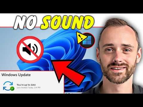No Sound After Update? Fix Audio Not Working Windows 11