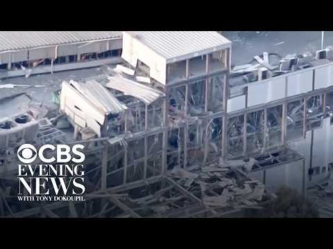 Desperate search for survivors after massive earthquake