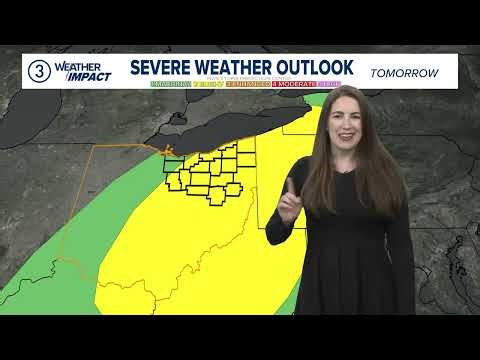 Greater Cleveland Weather Forecast | Rain-free today, storms return tomorrow