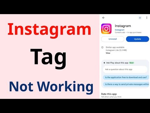 Instagram Tag Not Working | How to Fix Instagram Tag Problem (2026)
