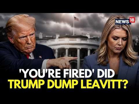 LIVE | Trump Announces Karoline Leavitt's Exit As Press Secretary, Democrats Question Move | N18G