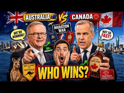 "Australia vs. Canada: Who's TRULY Winning the Great Migration & Maple Syrup War?"