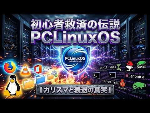 Linux・PCLinuxOSの歴史：初心者救済の伝説。なぜ全盛期のカリスマディストリビューションは衰退したのか？
