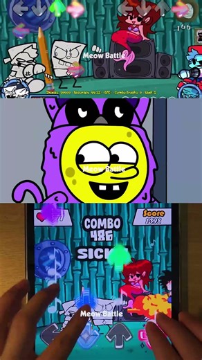 DoodleBob Catnap Vs 67 Meme Part 2 - FNF Mobile Gameplay - Friday Night Funkin'