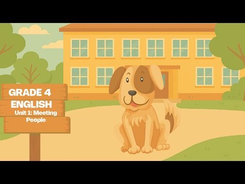 Class 4 English Unit :1| How to Introduce Unit 1: Meeting People | iLearning Studios
