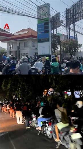 Bali hit by fuel shortage, sparking long lines at petrol stations