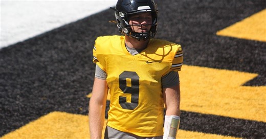 WATCH: Iowa Open Spring Practice Highlights, Hank Brown and Jeremy Hecklinski Tape