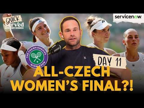 Can Karolína Muchová Win Wimbledon? Coco Gauff's Heartbreak & More | 2026 Wimbledon Day 11 Recap