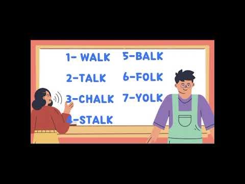 Silent L in English | L Is Not Pronounced Before K