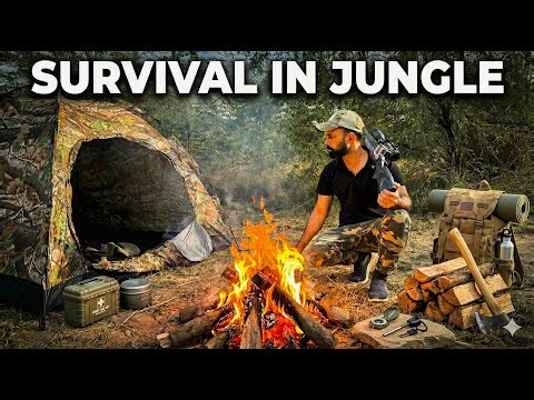 Alone in Pakistan’s Jungle | Survival, Fire & Food