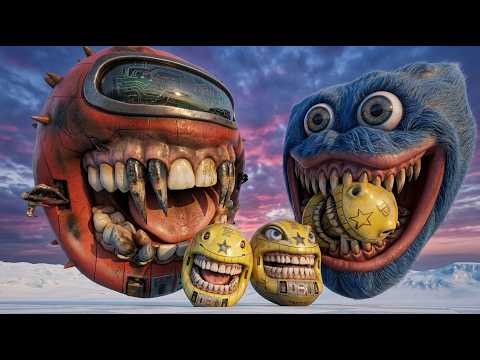 Pacman and Ms Pacman vs Corona Robot Pacman Adventures || 🔴 Live Stream