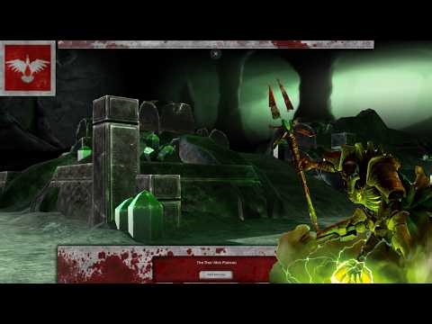 WH40K Dawn of War - Dark Crusade | Space Marine campaing gameplay #17 Thur'Abis Plateau - EN