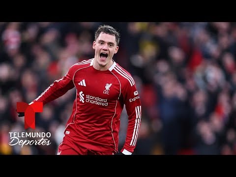 Gol de Florian Wirtz - Liverpool vs. Wolverhampton | Premier League | Telemundo Deportes