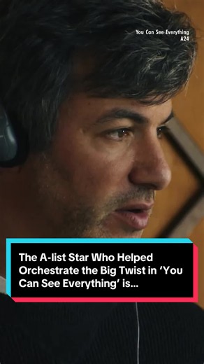Warning: Spoilers for 'You Can See Everything' follow. That big twist in 'You Can See Everything' — well, one of them — came courtesy of #EmmaStone. Midway through the new A24 documentary (in theaters now) about disgraced businesswoman #ElizabethHolmes, co-directors Nathan Fielder and Lance Oppenheim brought in another player. As Oppenheim revealed in a new interview with Vulture, Stone made that invite possible. Tap the link in our bio for the full story.