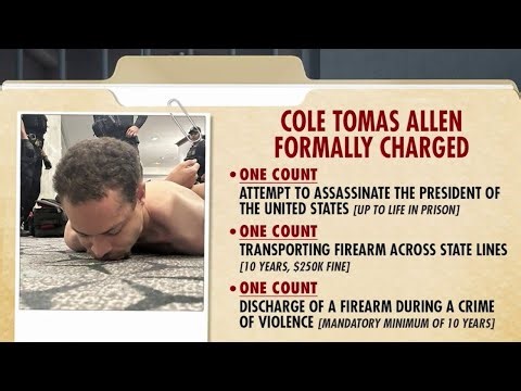 WHCD suspect charged: 'Friendly Federal Assassin' faces life | FOX 5 News