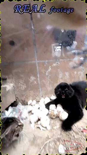 Cat The Bully vs Exploding Cat 😼👹 - REAL vs AI