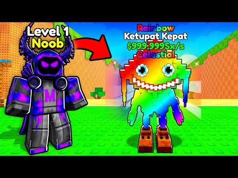 Starting Over as NOOB with BEST BRAINROT in Kick a Lucky Block!