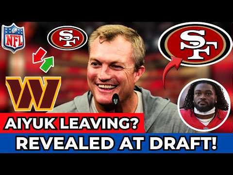 RUMORS! COULD BRANDON AIYUK BE TRADED ON DRAFT WEEK SEE WHAT LYNCH SAYS! 49ERS NEWS