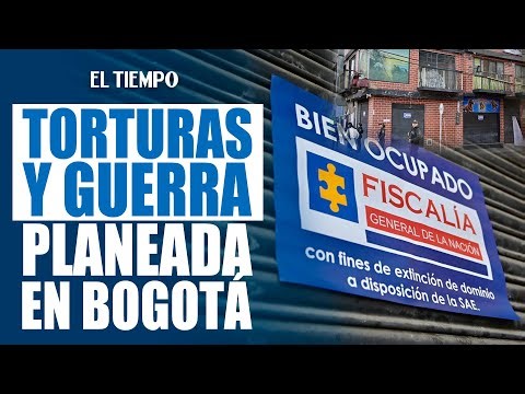 What was happening inside the hotel in #Bogotá that was controlled by leaders of the ‘Tren de Ara...