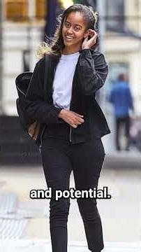 Malia Obama's Gap Year: Film Industry Exploration & Growth #maliaobama #obamafamily #hollywood