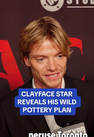 Clayface star Tom Rhys Harries reveals his wild pottery plan