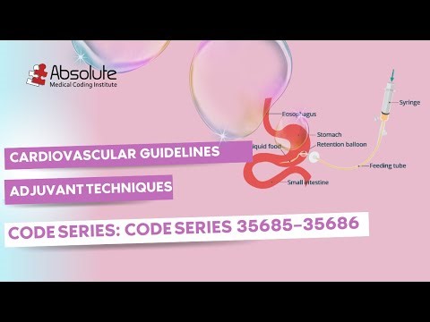 Cardiovascular System — Adjuvant Techniques (Summary) (Code Series 35685–35686)