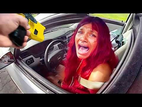Sovereign Citizen Gets Tased & Arrested After Taking On The Cop| Karens Getting Arrested By Police