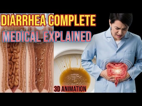 Diarrhea Explained | Causes, Symptoms, Treatment & Prevention (3D Medical Animation)