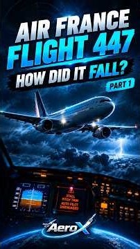 Air France 447: The Plane That Fell From the Sky #airfrance447 #aviation