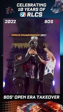 10 years of World Champions. 10 years of RLCS