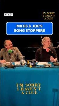 Song Stoppers with Miles Jupp & Joe Lycett #comedy #music #shorts