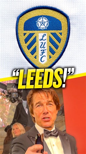 Is Tom Cruise a Leeds United fan?! 👀