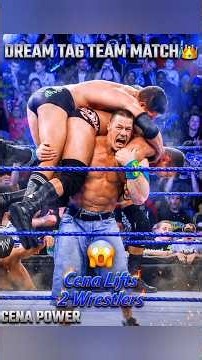 When Goat Cena Lifted Two Superstars! 😱 | Taker Destroyed Everyone Like A Machine! 😈🔥.#SanwalXEditz