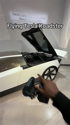 The Flying Tesla Roadster: See Why It Looks Insane In Person