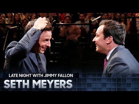 Egg Russian Roulette with Seth Meyers | Fallon Flashback