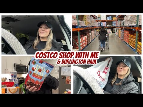 COSTCO SHOP WITH ME | BURLINGTON HAUL 