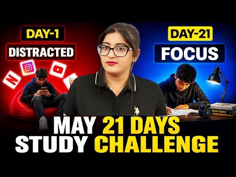 Class 12th | 21 Days Study Challenge Reprogram your Mind to be a Topper #class12 
