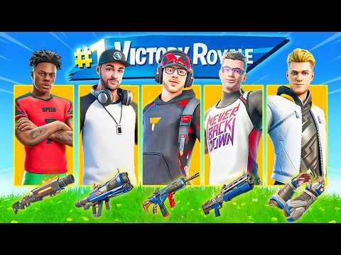 The *RANDOM* YouTuber BOSS Challenge in Fortnite!